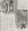 The Post Office & vestibule of the Town Hall. Sydney. Australia 1890 old print