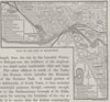 Plan of the City of Melbourne. Melbourne. Australia 1890 old antique map chart