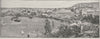 Brisbane, from Bowen Terrace. Brisbane. Australia 1890 old antique print