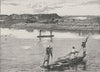 View of the Rewa River. Fiji 1890 old antique vintage print picture