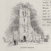 Trinity Church. Hobart. Australia 1890 old antique vintage print picture