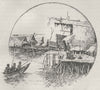Tupuselei. New Guinea 1890 old antique vintage print picture