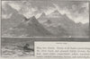 Cloudy Bay. New Guinea 1890 old antique vintage print picture