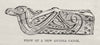 Prow of a New Guinea Canoe. New Guinea 1890 old antique vintage print picture