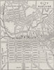 City of Adelaide (Plan). Adelaide. Australia 1890 old antique map chart