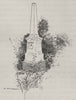 Monument to Soldiers who fell. The Eureka stockade. Australia 1890 print