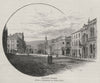 Princes Street. Dunedin. New Zealand 1890 old antique vintage print picture