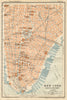 LOWER MANHATTAN Financial District Tribeca Battery Park. NYC City plan 1904 map