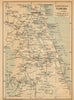 NORTHERN FLORIDA. Jacksonville St Augustine Tampa. BAEDEKER 1904 old map