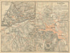 CINTRA/SINTRA environs. Galamares Colares São Pedro de Penaferrim mapa 1908