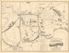 'Pictorial Plan of Chester'. Town plan by CATHERALL & PRICHARD c1870 old map