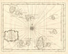 'Carte des Isles du Cap Verd'. Cape Verde Islands. BELLIN 1758 old antique map