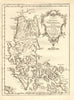 'Isles Philippines 1re feuille'. Luzon Mindoro Manila. BELLIN 1758 old map