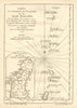 Archipel de St Lazare. Les Marianes Mariana Islands Guam Saipan. BELLIN 1758 map