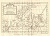 Pais habités par les Samojedes & Ostiacs. Novaya Zemlya Siberia. BELLIN 1758 map
