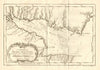 Río or 'Riviere de la Plata'. River Plate. Argentina & Uruguay. BELLIN 1758 map