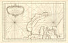 Partie de la Mer Glaciale…Novelle Zemble' Novaya Zemlya Siberia. BELLIN 1758 map