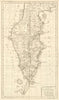 'Carte du Kamtchatka'. Kamchatka, Russia. BELLIN 1758 old antique map chart