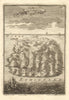 ST HELENA. 'Isle de Ste. Helene'. Valleys ships. South Atlantic. MALLET 1683