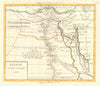 'Egypte Arabie Pétrée' by Lamarche. Cairo Red Sea Arabia Petraea c1795 old map