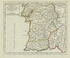 'Partie Meridionale du Royaume de Portugal'. VAUGONDY. Algarve Alentejo 1749 map