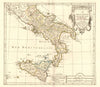 Etats du Roi des Deux Siciles… TOUR/DESNOS. Kingdom of the Two Sicilies 1766 map