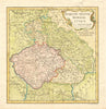 'Boheme Silesie, Moravie, Lusace'. VAUGONDY. Czechia Bohemia Silesia 1761 map