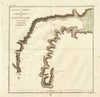 Samganooda Harbour, Oonalaska by ROBERTS/COOK. Dutch harbor, Unalaska 1784 map