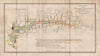 John Nash's Regent Street plan of 'the New Street proposed…' 1815 old map