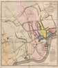 Westminster/London sewerage system under the Commission for Sewers 1815 map