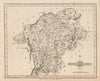 LAKE DISTRICT East by JOHN CARY. Windermere Ullswater Kendal Ambleside 1793 map