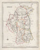 COUNTY ARMAGH antique map for LEWIS by CREIGHTON & DOWER. Ulster 1846 old