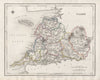 COUNTY CLARE antique map for LEWIS by CREIGHTON & DOWER. Ireland 1846 old