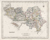 COUNTY GALWAY antique map for LEWIS by CREIGHTON & DOWER. Ireland 1846 old