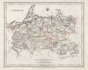 COUNTY LIMERICK antique map for LEWIS by CREIGHTON & DOWER. Ireland 1846