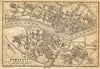 Veliky Novgorod town/city plan. Russia. Nowgorod. BAEDEKER 1912 old map