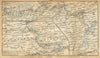 Volga River. Nizhny Novgorod - Kazan - Simbirsk - Samara. Russia 1912 old map