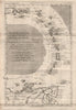 Isles Antilles ou du [&] sous le vent. Windward Leeward islands. BONNE 1780 map