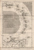 Isles Antilles ou du [&] sous le vent. Windward Leeward islands. BONNE 1780 map