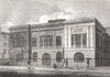 The Trinity House, London. Antique engraved print 1817 old