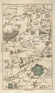 CHIPPING ONGAR North Weald Bassett Marden Ash Toot Hill Bobbingworth 1786 map