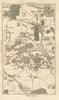 BROMLEY Eltham Chislehurst Shooter's Hill Petts Wood Blackheath Park 1786 map