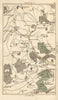 ORPINGTON Chelsfield Halsted Chudham Knockholt Chevening Sundridge CARY 1786 map