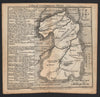 Antique county map of Cambridgeshire by Badeslade & Toms 1742 old