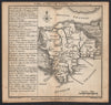 Antique county map of Devonshire by Badeslade & Toms 1742 old