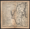 Antique county map of Kent by Badeslade & Toms. West orientation 1742 old