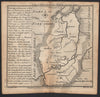 Antique county map of Nottinghamshire by Badeslade & Toms 1742 old