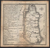 Antique county map of Sussex by Badeslade & Toms. East orientation 1742
