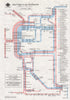 Das F-Netz in der Brieftasche Sommer 1969. West Germany f-train network 1969 map