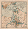 Hampton Roads & vicinity. Jamestown Exposition 1907. Norfolk, Virginia 1906 map